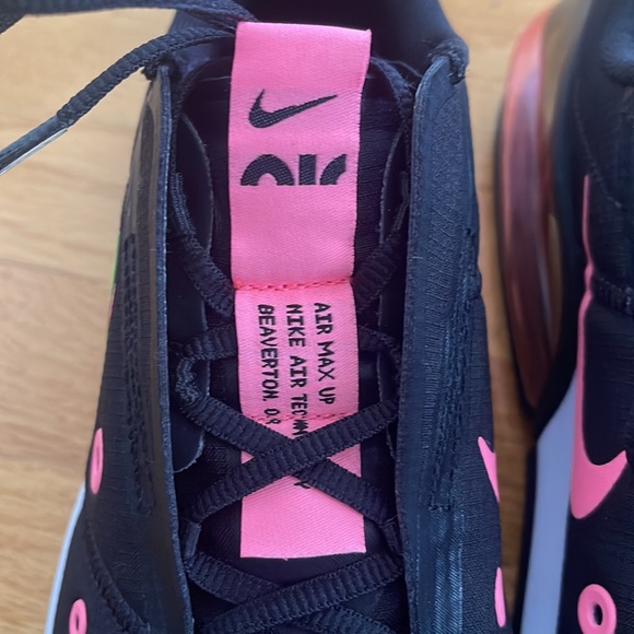 Nike Air Max Up - Black Sunset Pulse Pink Neon green size 7 worn once 80’s party - Picture 7 of 8